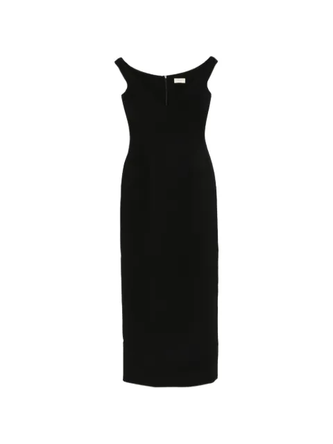 ARCINA ORI Ellery off-shoulder dress Black HS25DR054