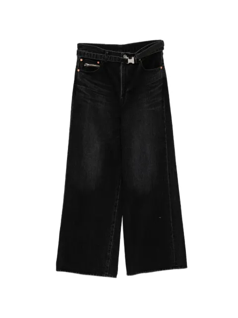 sacai wide denim pants Black SCM306BLACK
