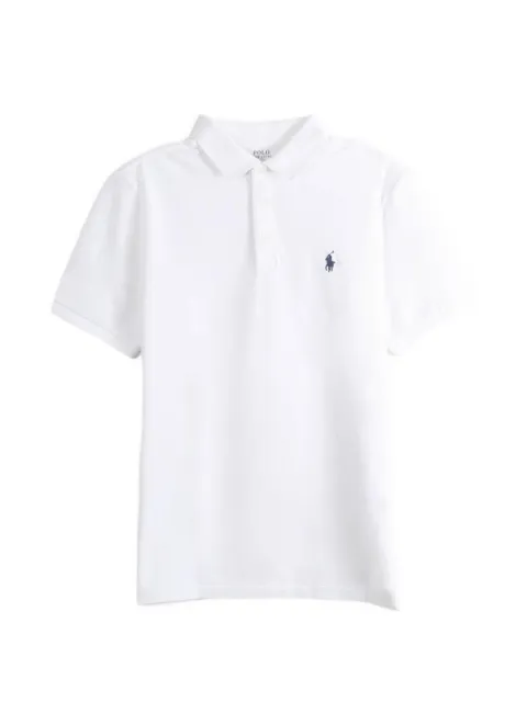 Polo Ralph Lauren logo-embroidered polo shirt White 710952959002