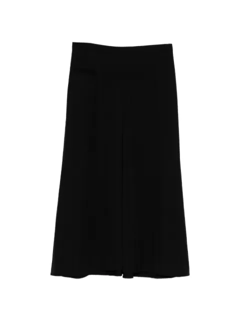 Y's wool gabardine skirt Black YVS06100