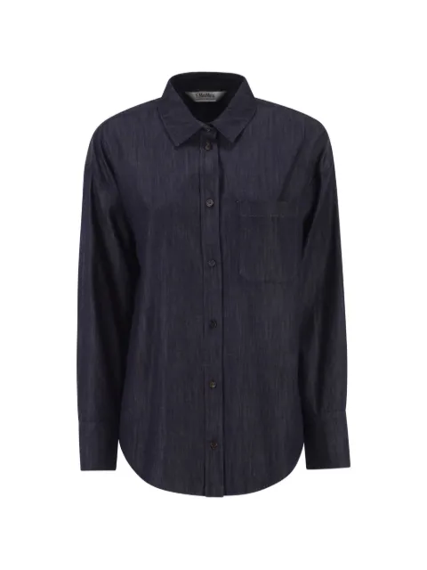'S Max Mara long-sleeve denim shirt Blue 2629116022600