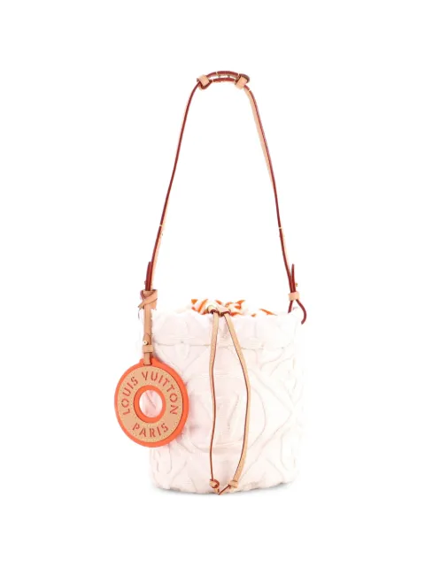 Louis Vuitton Pre-Owned LVacation Terry Cloth bucket bag Neutrals THHQ7U99SUAUNFF8