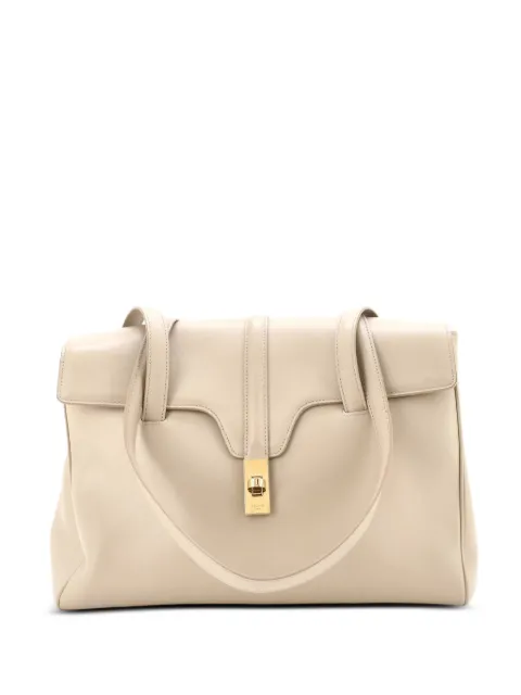 Celine Pre-Owned Soft 16 Bag Smooth Calfskin Medium shoulder bag Neutrals QF8O855Y6JRSJBKQ