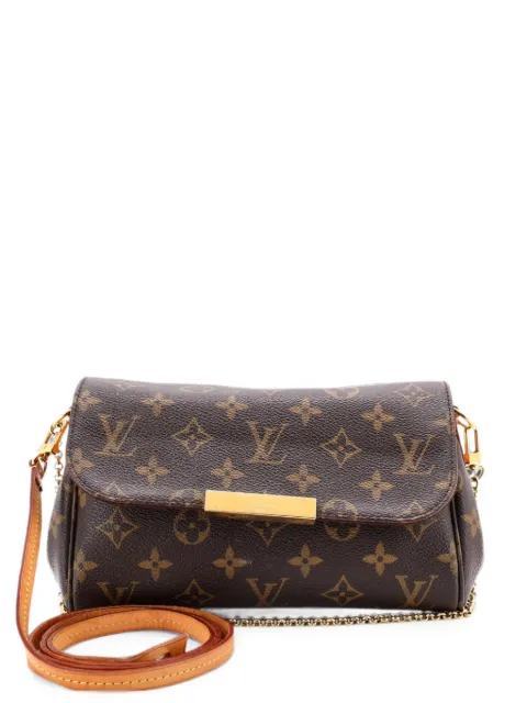 Louis Vuitton Pre-Owned Favorite Handbag Monogram Canvas PM clutch bag Brown YAOO6L6CYDWLLF9T