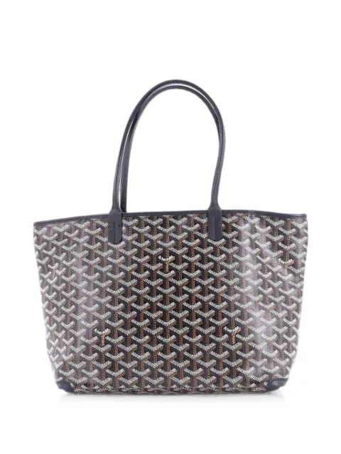 Goyard Pre-Owned Artois Coated Canvas PM tote bag Black XSCZ2J54P3HXKN9Z