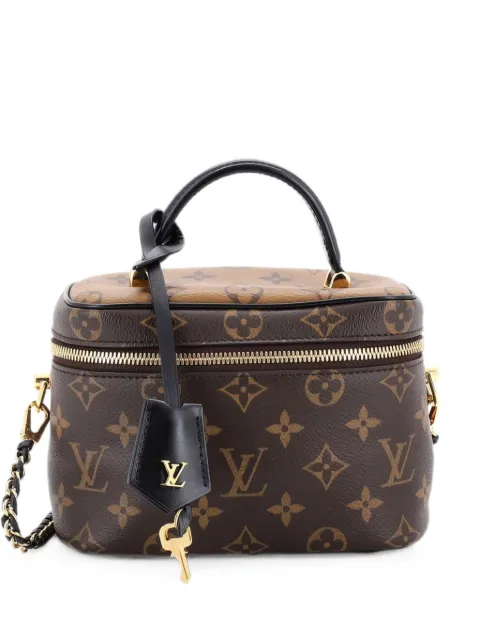 Louis Vuitton Pre-Owned Vanity Handbag Reverse Monogram Canvas PM satchel Brown 0G2WRX5WFXL5LNPK