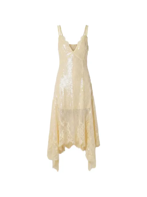 Monse sequin-embellished midi dress Yellow MP260206SQM