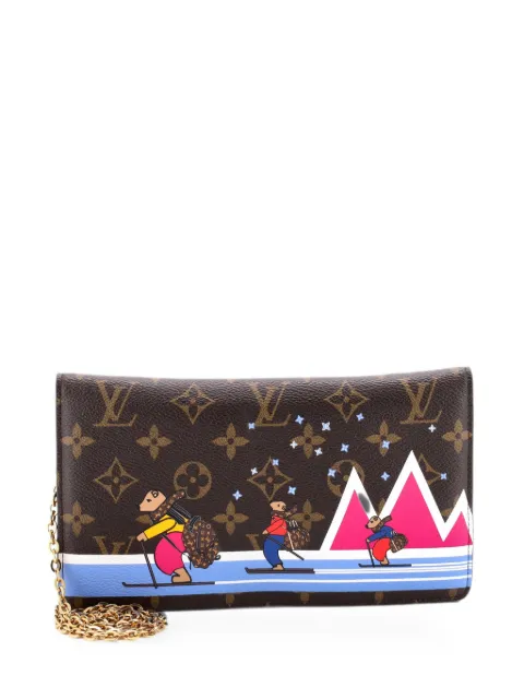 Louis Vuitton Pre-Owned Weekend Pochette Limited Edition Monogram Canvas clutch bag Brown UOH374PTQ1OHGLIL