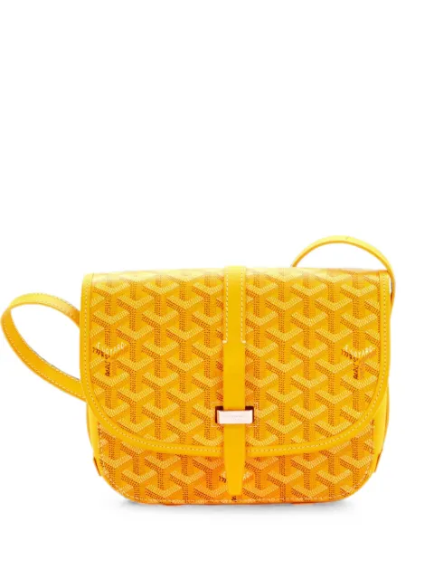 Goyard Pre-Owned Belvedere II Messenger Bag Coated Canvas PM crossbody bag Orange AJZU6F17E7MU5SEJ