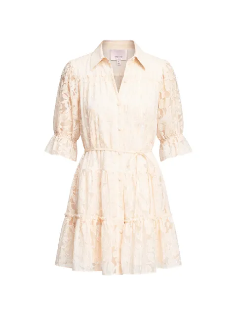 Cinq A Sept Rayla floral-lace mini dress Neutrals ZD344111589ZKHM