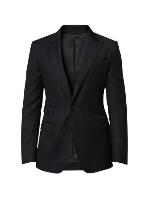 Dolce & Gabbana Napoli basket-weave blazer Black GK4KMTFJ2A9