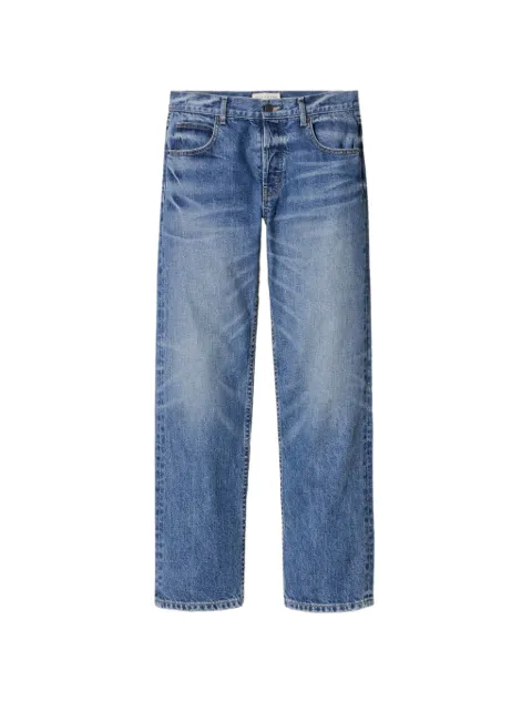 Nili Lotan faded-effect straight-leg jeans Blue 13555W1451
