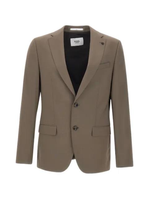Digel notch-lapels suit Brown 9940370