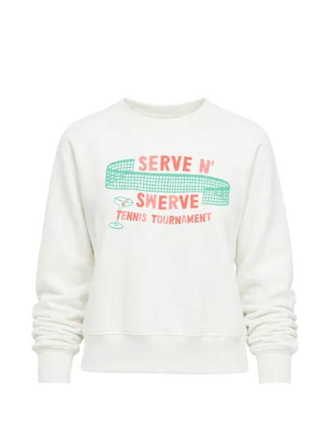 MOTHER The Itty Concert graphic-print sweatshirt White 89532760