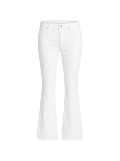 MOTHER high-waisted flared-leg jeans White 112951378PCK