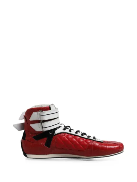 Dolce & Gabbana touch-strap sneakers Red CS2200
