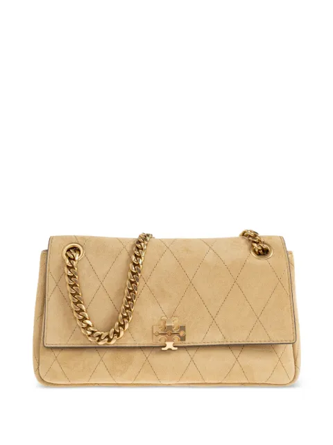 Tory Burch small Charlie quilted shoulder bag Neutrals 183355