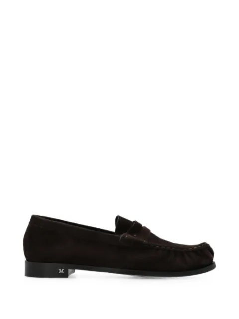 Max Mara leather loafers Brown 2624526031