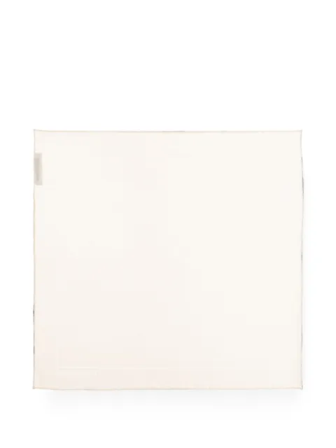 Givenchy silk pocket square Neutrals 7100101140