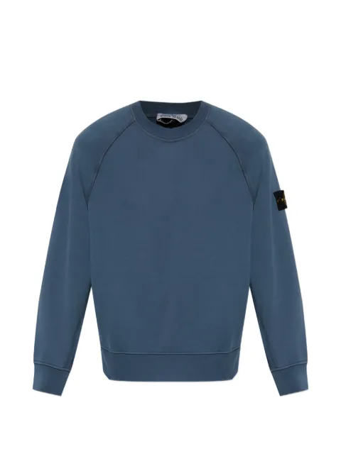 Stone Island raglan sleeves comfort-fit crewneck sweater Blue L2S156100008S0051