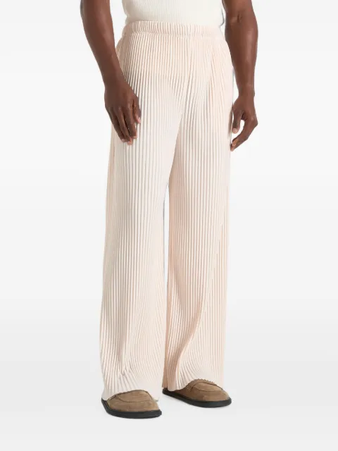 Manière De Voir Jonas in cream pleated wide-leg trousers Neutrals MAN3430