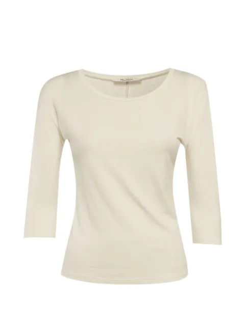 Max Mara crew neck T-shirt Neutrals 1311991