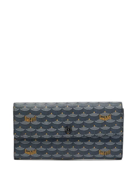 Fauré Le Page Fauré Le Page continental flap wallet Grey 1268221