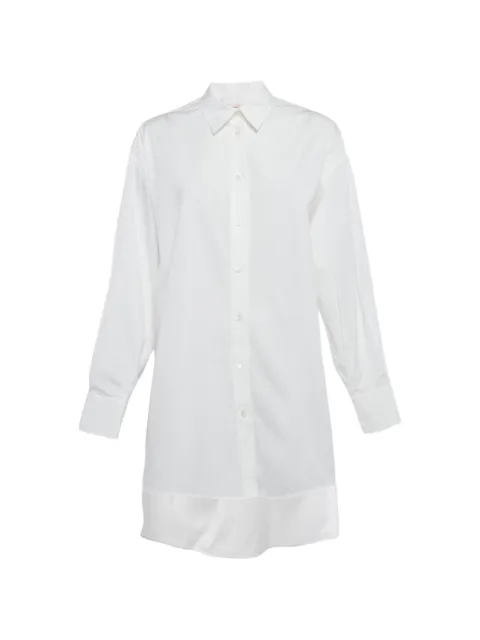 Carolina Herrera Vintage oversized side-slit blouse White 1256995