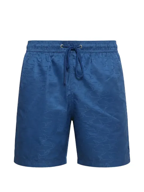 Paul & Shark logo-jacquard swim shorts Blue 99315001