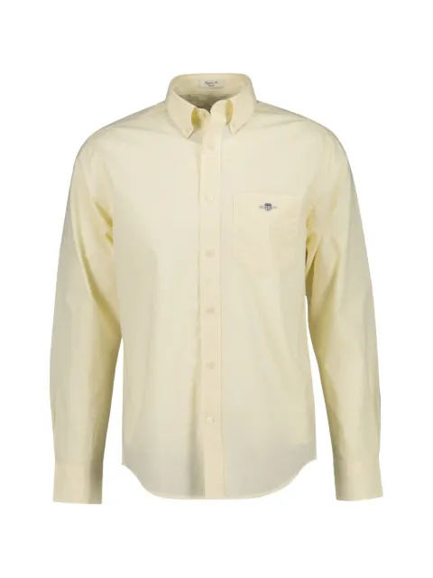 Gant Classic gingham-check button-down shirt Yellow 3000150