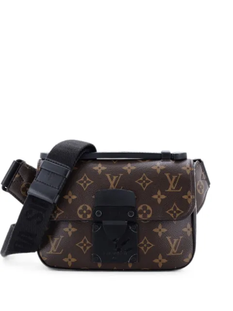 Louis Vuitton Pre-Owned S Lock Sling Bag Macassar Monogram Canvas belt bag Brown 6JYFVRQK37B128PH