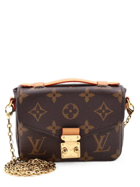 Louis Vuitton Pre-Owned Micro Metis Monogram Canvas crossbody bag Brown 5HK4XIA733G6FW8Y