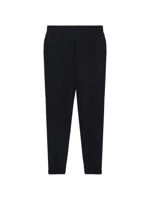 Armani Exchange rhinestone-logo track pants Black XW002210AF21298
