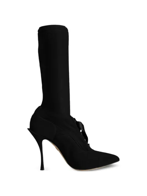Dolce & Gabbana lace-up heeled boots Black LA12917