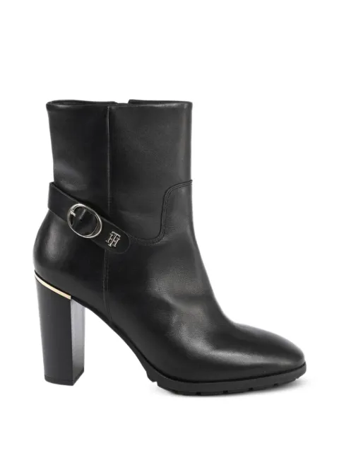 Tommy Hilfiger buckle-detail ankle boots Black FW0FW06768BDS