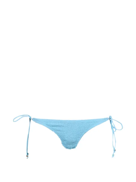 Bond-eye beaded tie-side bikini bottoms Blue BOUND876R