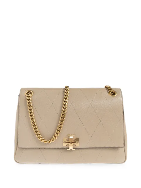 Tory Burch Charlie quilted shoulder bag Neutrals 185828
