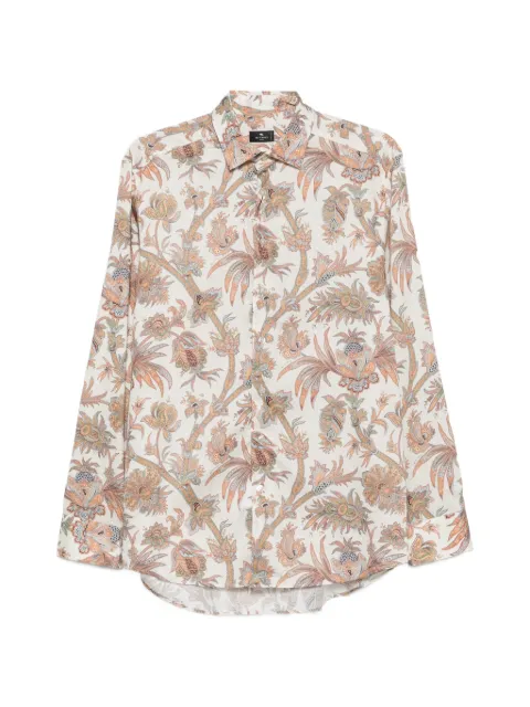 ETRO paisley-print long-sleeve shirt Neutrals MRIB000199SA51J