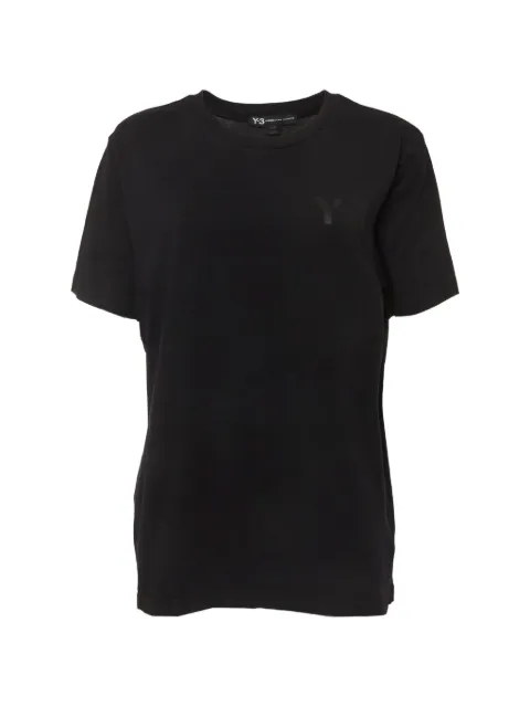 Y-3 logo print T-shirt Black 1329141