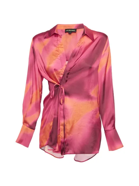 Les Benjamins Dahlia Carpet long-sleeve shirt Pink 1330552