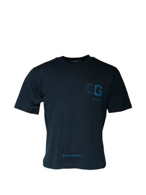 Dolce & Gabbana logo-print T-shirt Blue DG000084