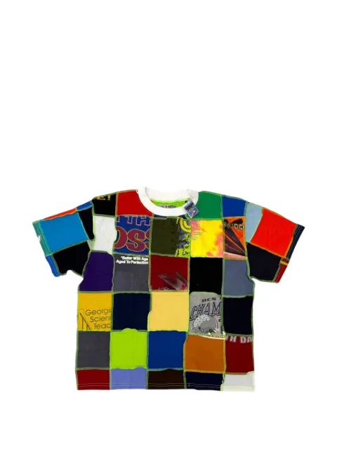 Better with Age patchwork graphic-print T-shirt Blue SS26PTS7X