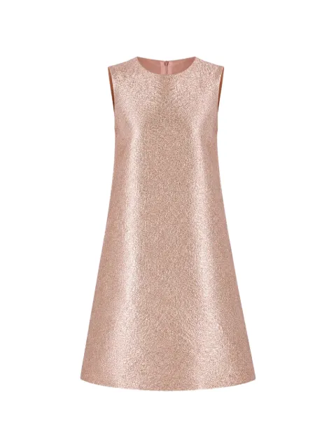 Dolce & Gabbana glitter-effect jacquard mini dress Pink DR28979
