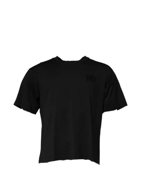 Dolce & Gabbana logo-detail T-shirt Black G8RI6ZG7L3I