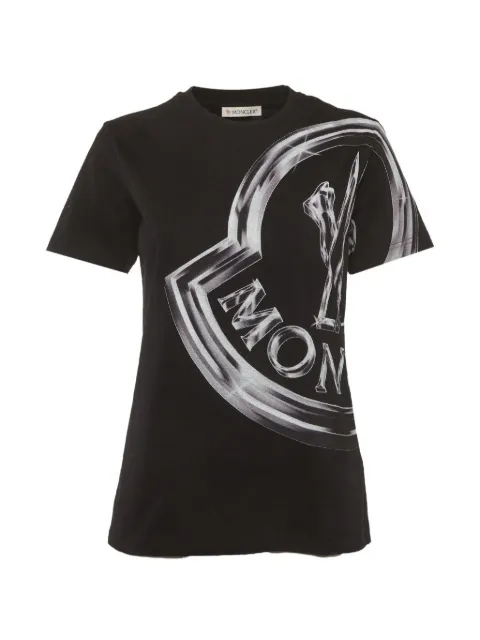 Moncler Vintage logo-print T-shirt Black 1315838