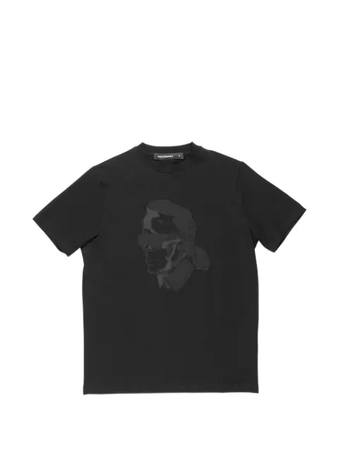 Karl Lagerfeld Ikonik patch T-shirt Black 755036562221
