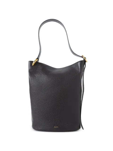 JOSEPH pebbled bucket bag Brown JF009806