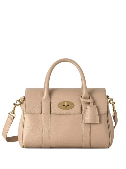 Mulberry Bayswater pebbled handbag Neutrals HH9216205W577