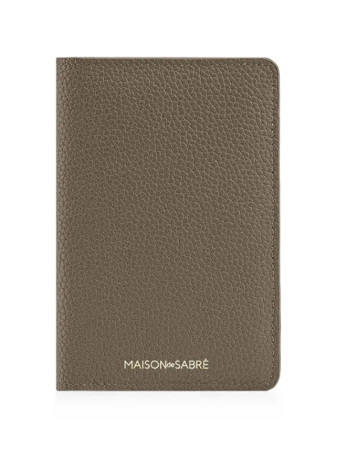 MAISON de SABRÉ leather passport holder Brown PAHO