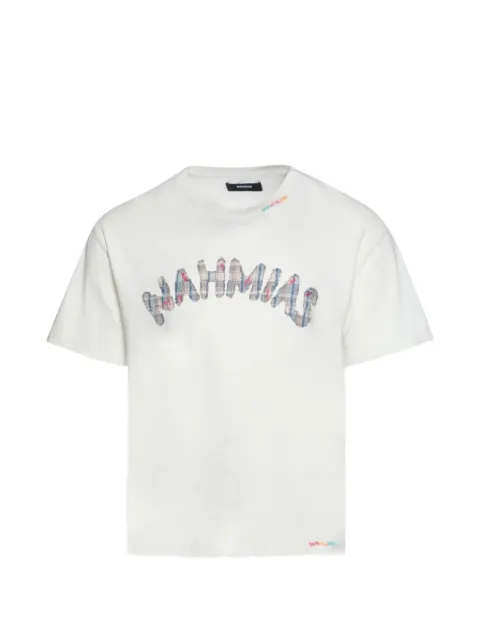 Nahmias Dusty Rainbow appliqué T-shirt White Y5T23K28107APPLIQUE